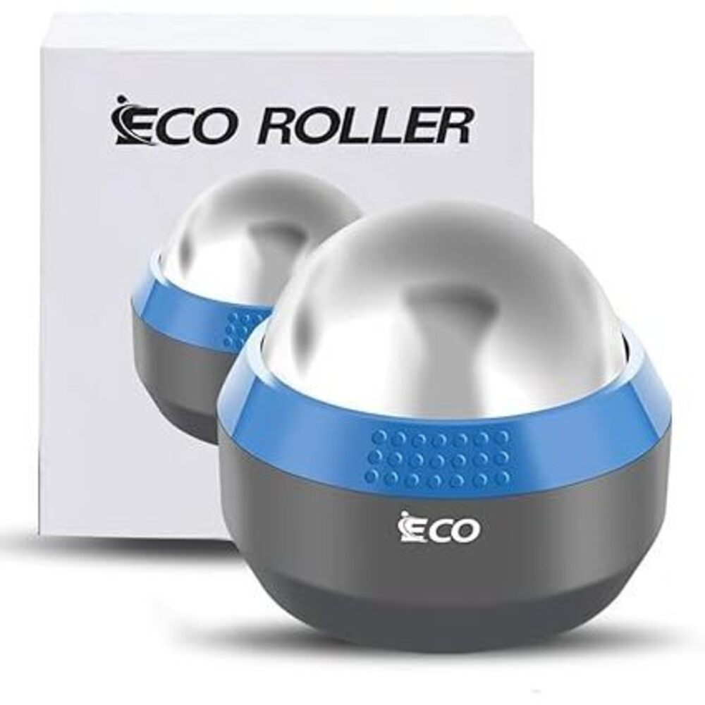 Cold Massage Roller Ball - Ice Roller Ball For Muscles Deep Tissue, Cold & Heat